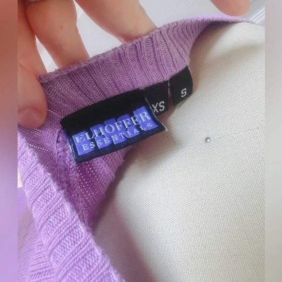 Elhoffer Design Essential Oversize Sweater in Orchid size XS/S - Picture 9 of 10